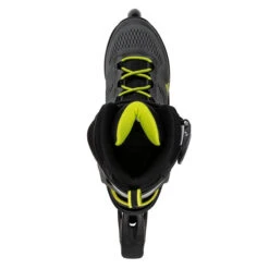 Rollerblade Macroblade 80 Inline Skates - Black/Lime 8 Rollerblade Macroblade 80 Inline Skates - Black/Lime -Skateboard Shop 071006001a1 macroblade 80 photo top view