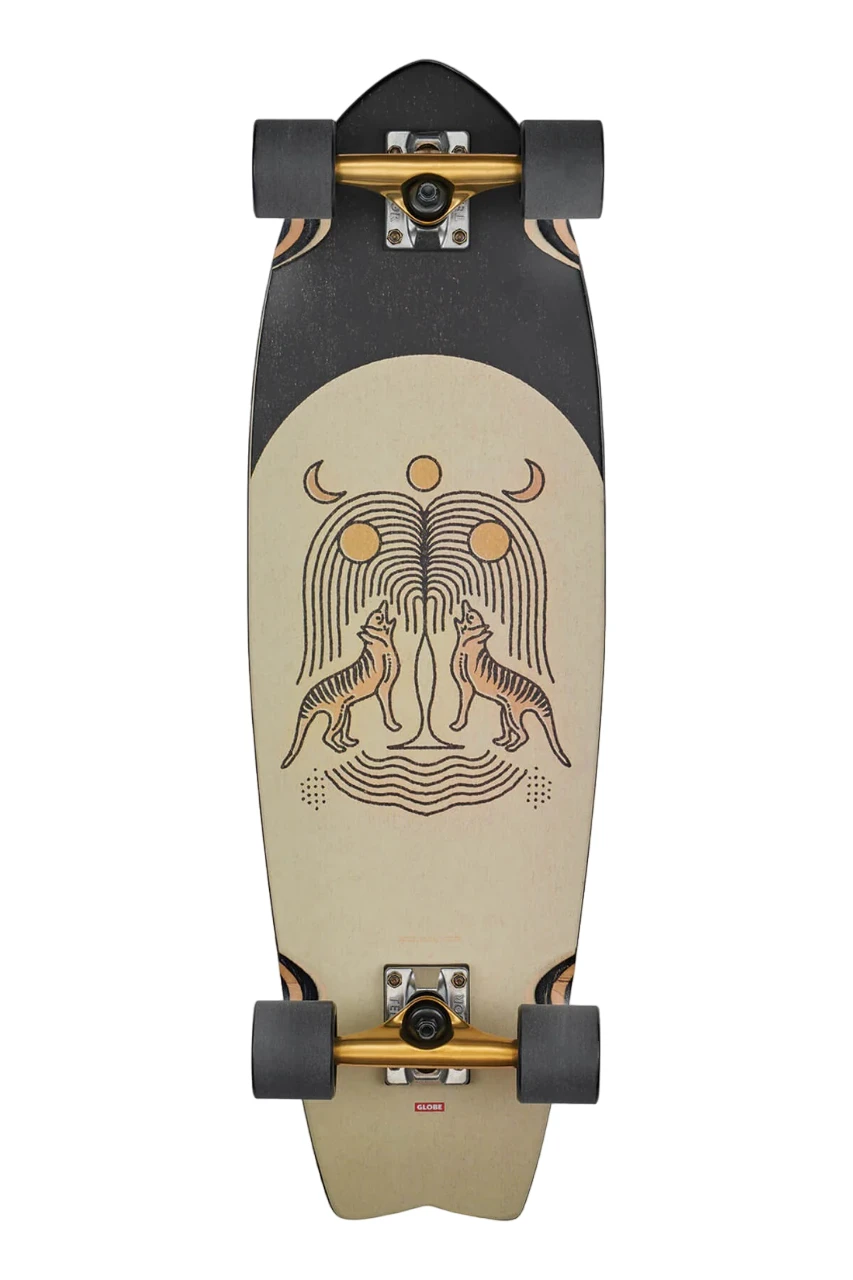 Globe Sun City Cruiser Skateboard Real Fun Wow - 30" 3 Globe Sun City Cruiser Skateboard Real Fun Wow - 30"
