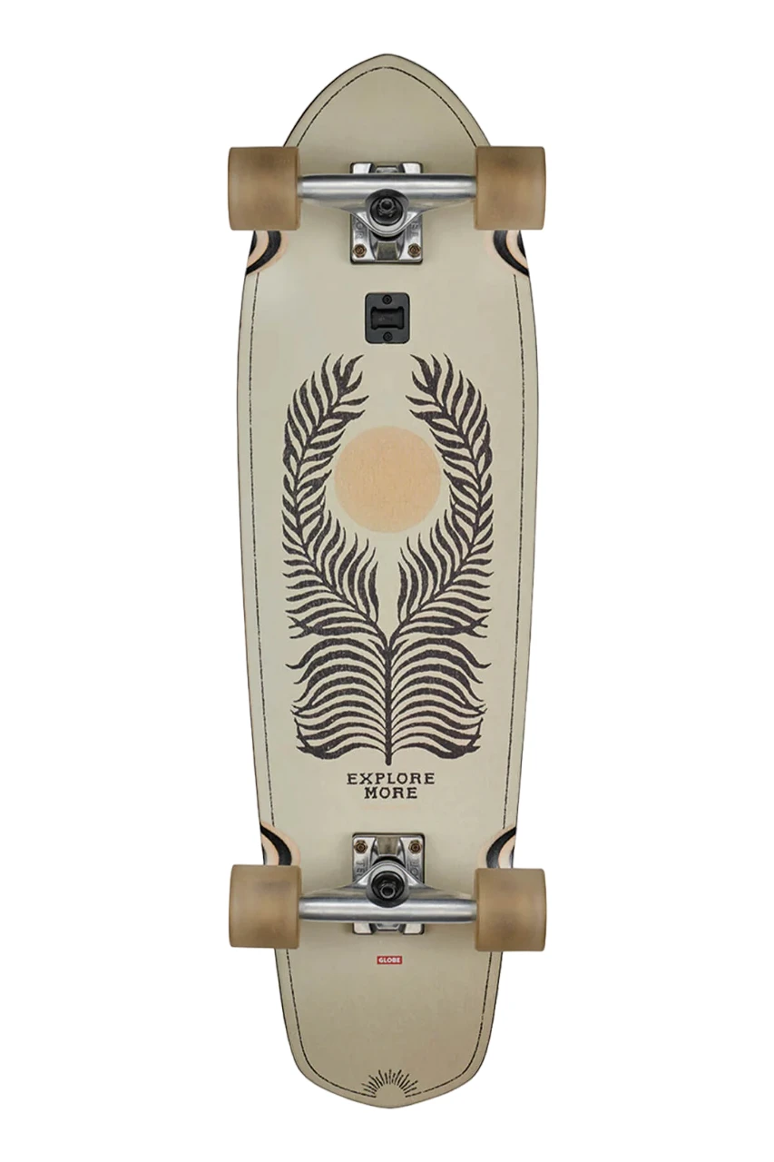 Globe Big Blazer Cruiser Skateboard Real Fun Wow - 32" 3 Globe Big Blazer Cruiser Skateboard Real Fun Wow - 32"