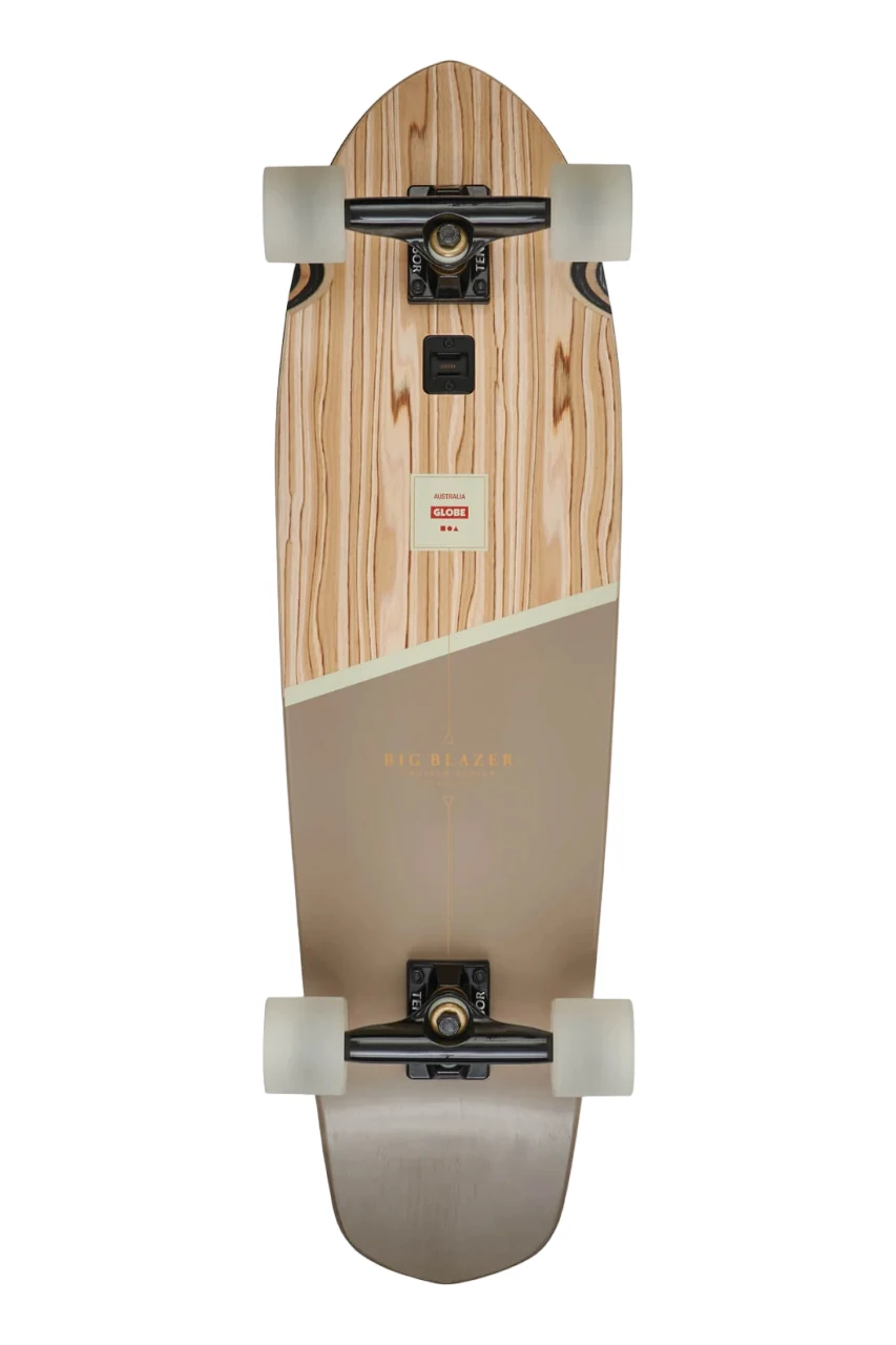 Globe Big Blazer Cruiser Skateboard Olivewood/Stone - 32" 3 Globe Big Blazer Cruiser Skateboard Olivewood/Stone - 32"
