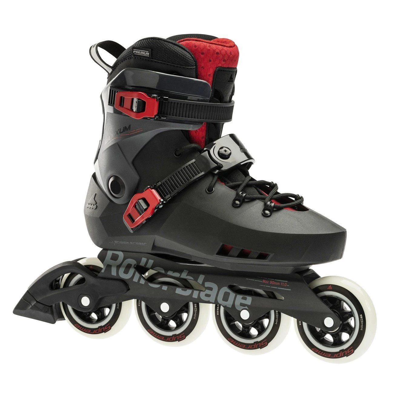 Rollerblade Maxxum XT Mens Inline Skates - Black/Red 3 Rollerblade Maxxum XT Mens Inline Skates - Black/Red