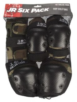 187 Killer Pads Junior Six Pack - Camo