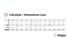 Chaya Chameleon Low Roller Skates 7 Chaya Chameleon Low Roller Skates -Skateboard Shop 810695 Chaya Size Chart Chameleon Low 001