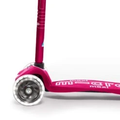 Maxi Micro Deluxe LED Scooter - Pink 11 Maxi Micro Deluxe LED Scooter - Pink -Skateboard Shop AQizCIzV
