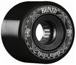Bones ATF Rough Riders Runners Black Skateboard Wheels - 59mm 80a