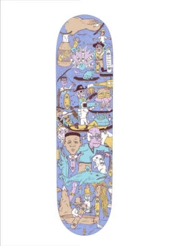 Drawing Boards 101 No2 Skateboard Deck - 8.25"