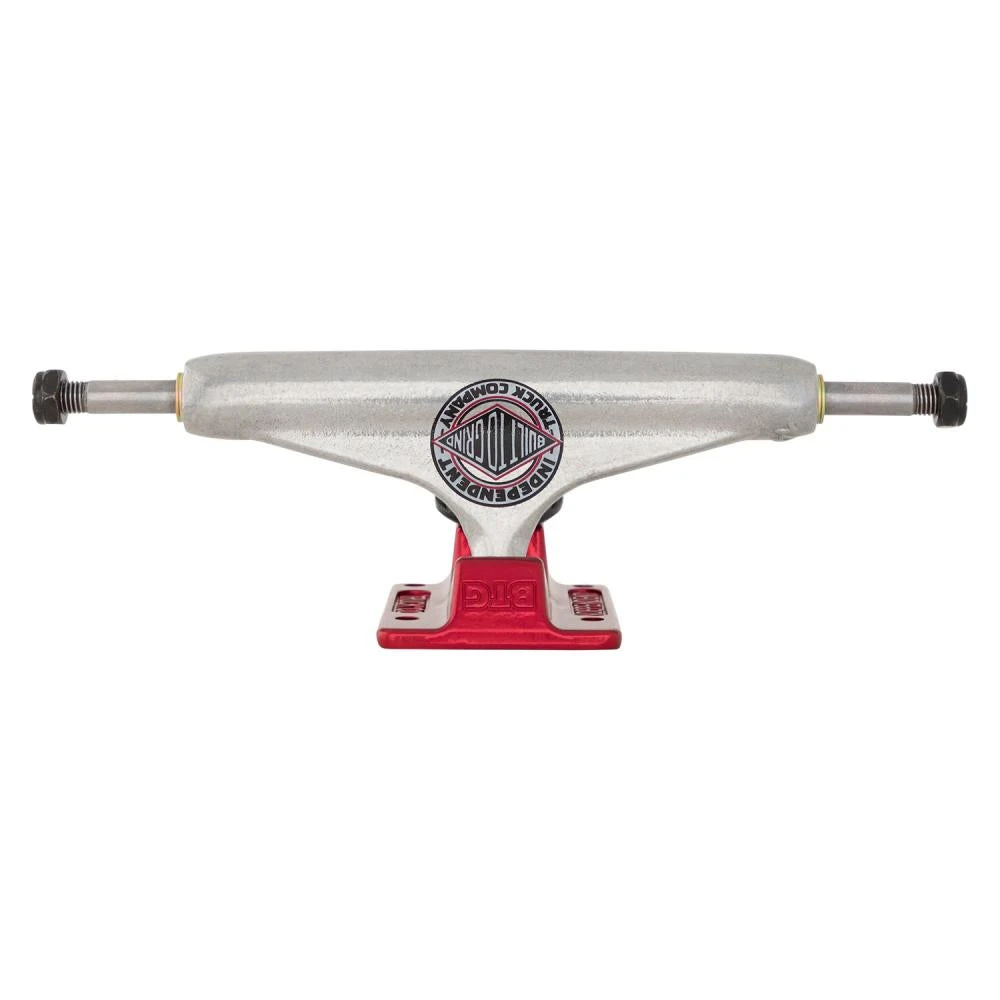Independent Stage 11 BTG Hollow Forged Silver/Anodized Red Skateboard Trucks - 149mm 3 Independent Stage 11 BTG Hollow Forged Silver/Anodized Red Skateboard Trucks - 149mm