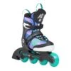 K2 Marlee Beam Adjustable Size Skates - Purple/Blue