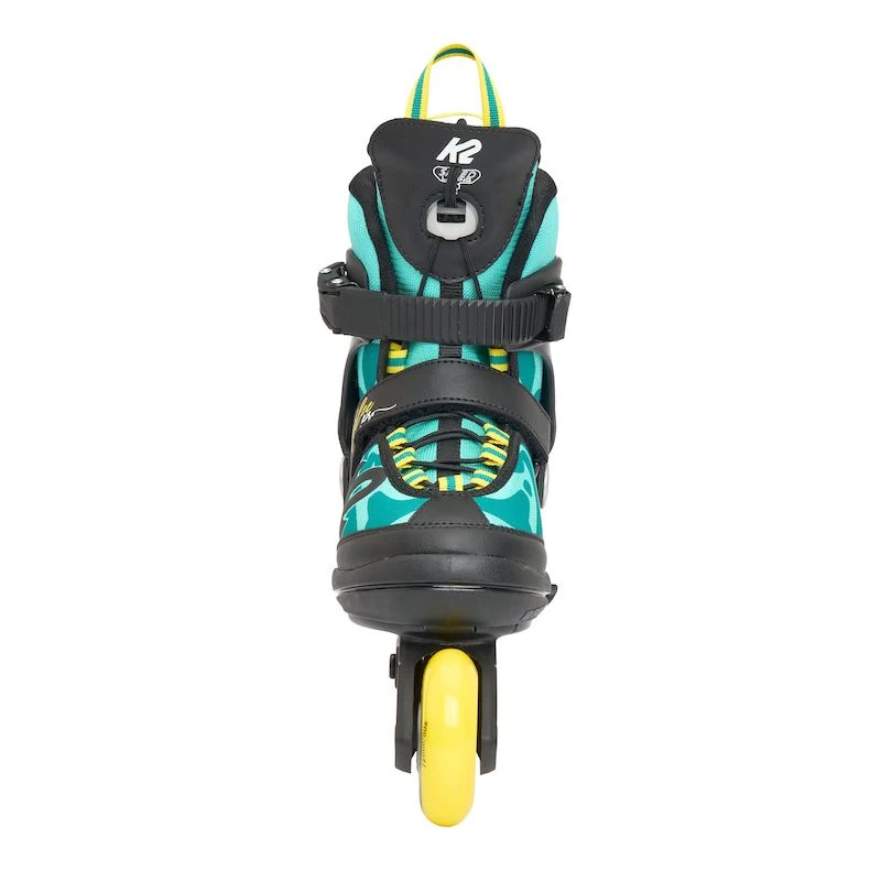 K2 Marlee Pro Adjustable Size Skates - Green/Yellow 5 K2 Marlee Pro Adjustable Size Skates - Green/Yellow - Image 3
