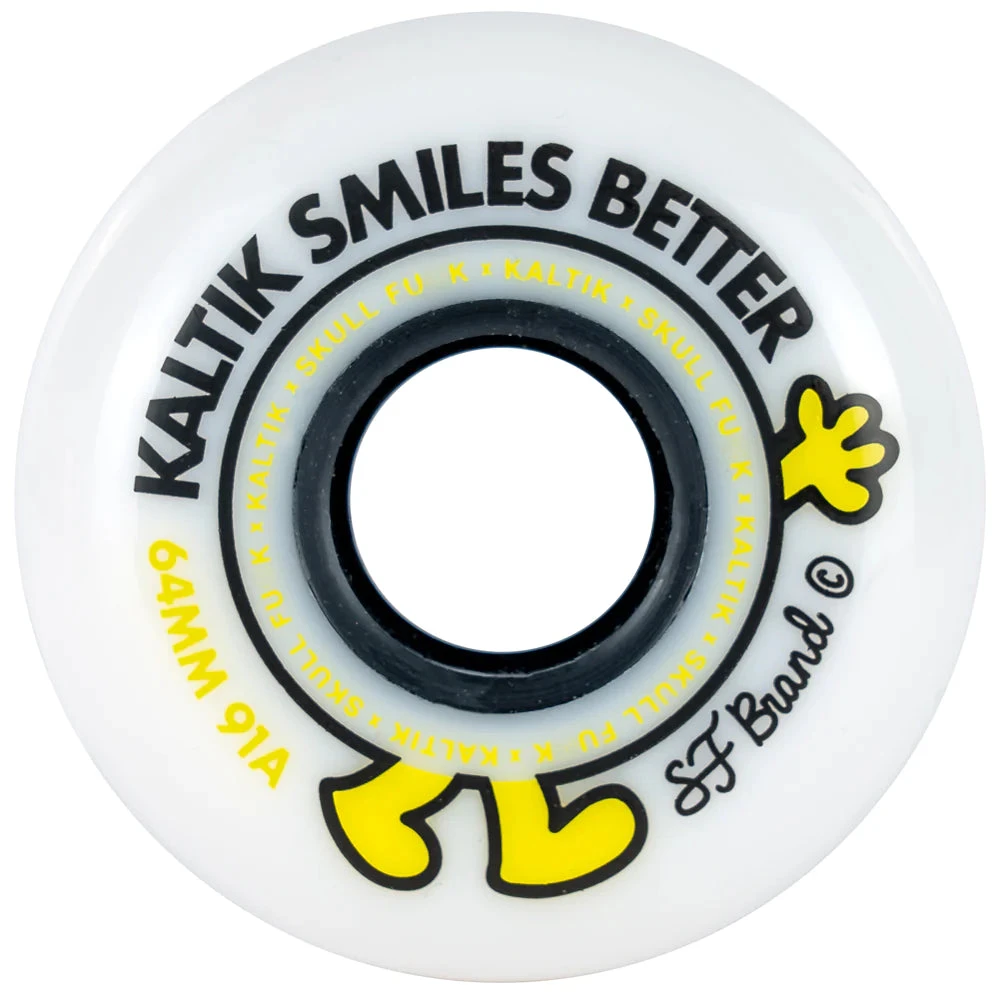 Kaltik X SF Brand Wheels 64mm 91a - Set Of 4 3 Kaltik X SF Brand Wheels 64mm 91a - Set Of 4