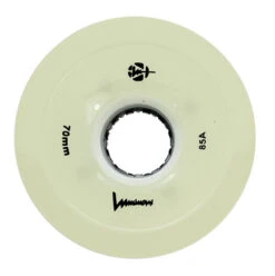 Luminous Light Up Wheels White Glow 70mm - Set Of 4