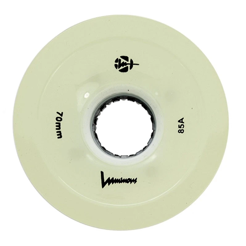 Luminous Light Up Wheels White Glow 70mm - Set Of 4 3 Luminous Light Up Wheels White Glow 70mm - Set Of 4