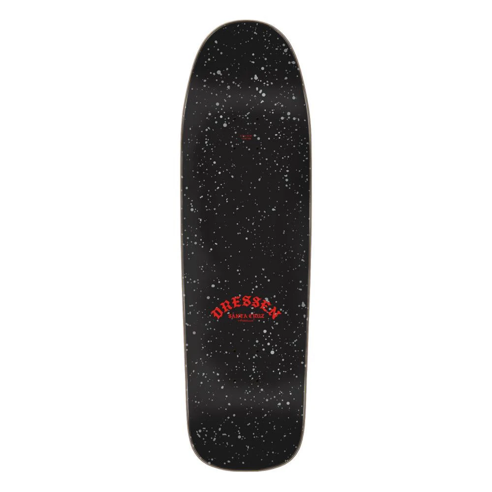 Santa Cruz Pro Dressen Rose Cross Shaped Deck - 9.31" 4 Santa Cruz Pro Dressen Rose Cross Shaped Deck - 9.31" - Image 2