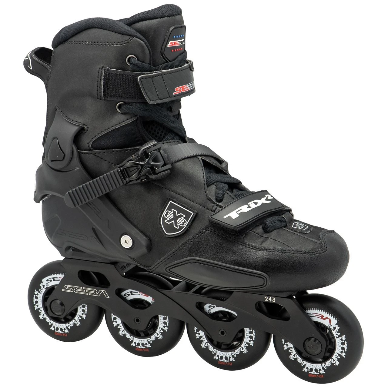 Seba Trix 2 80 Inline Skates - Black 3 Seba Trix 2 80 Inline Skates - Black
