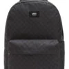 Vans Old Skool Check Backpack - Black/Charcoal -Skateboard Shop VansOldSkoolCheckBackpackBlackCharcoal