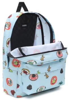 Vans Old Skool IIII Backpack - Blue -Skateboard Shop VansOldSkoolIIIIBackpack Blue3
