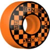 Bones 100's Block Party V4 Wide Skateboard Wheels Orange - 52mm -Skateboard Shop WSBABLP52000O4