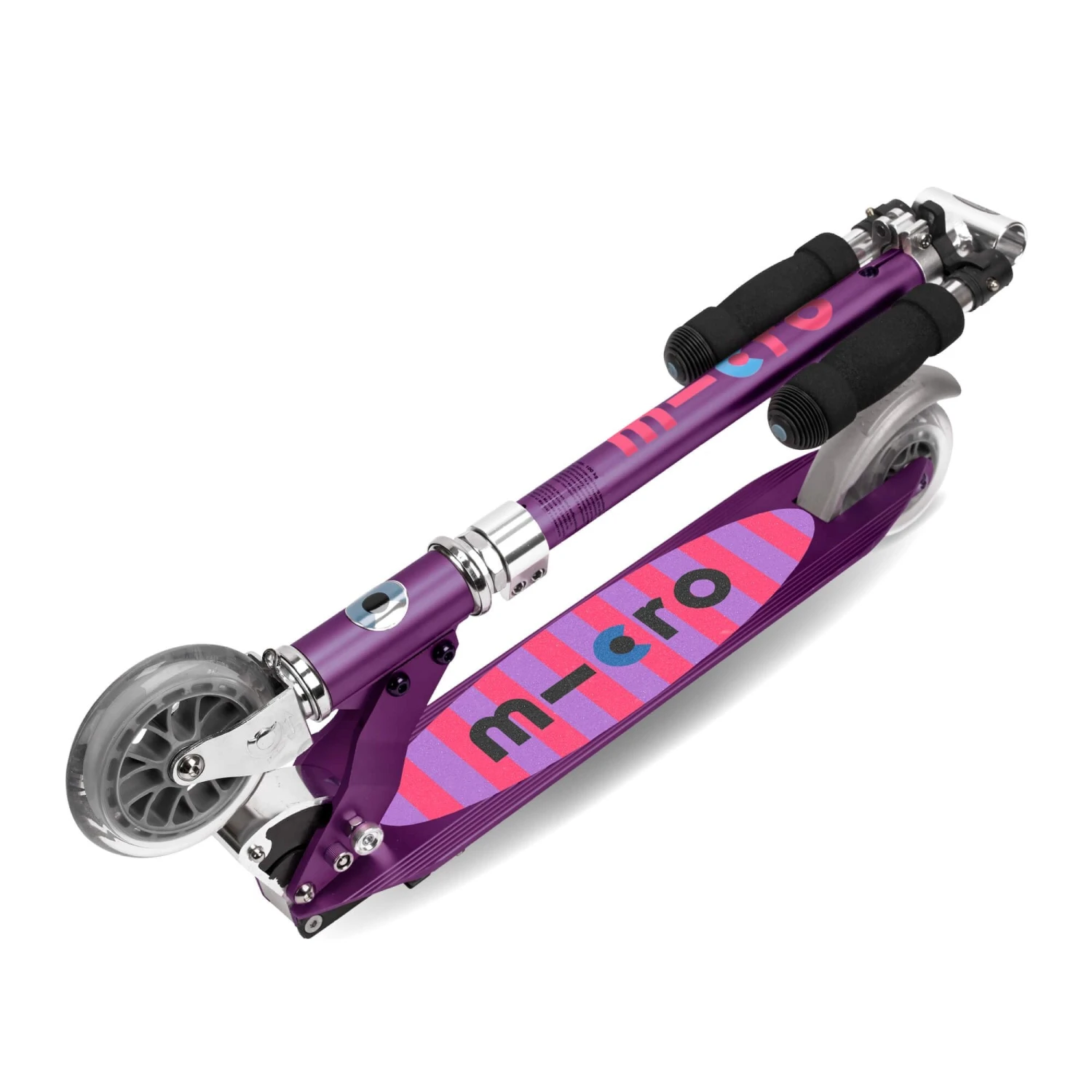 Micro Sprite Scooter - Purple Stripe 6 Micro Sprite Scooter - Purple Stripe - Image 4