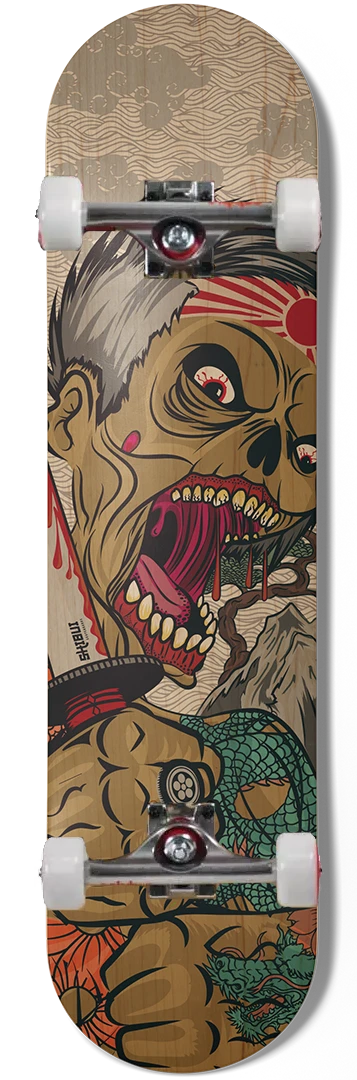 Shibui Zombie Yakuza Complete Skateboard - 8.25" 3 Shibui Zombie Yakuza Complete Skateboard - 8.25"