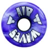 Air Waves Purple/White Swirl Wheels 65mm - Set Of 4 -Skateboard Shop air waves purple and white swirl wheels