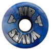 Air Waves White/Blue Swirl Wheels 65mm - Set Of 4 -Skateboard Shop air waves white and blue swirl wheels