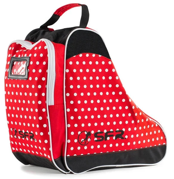 SFR Designer Skate Bag - Red Polka 3 SFR Designer Skate Bag - Red Polka - Image 2