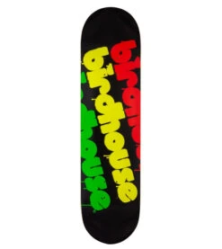 Birdhouse Triple Stack Rasta Logo Skateboard Deck - 8.0"