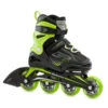 Bladerunner Phoenix Adjustable Kids Skates - Black/Green -Skateboard Shop bladerunner phoenix adjustable kids skates black green