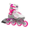 Bladerunner Phoenix Adjustable Kids Skates - White/Fuchsia -Skateboard Shop bladerunner phoenix adjustable kids skates white fuchsia