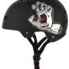 Bullet X Santa Cruz Screaming Hand Helmet - Matt Black 2 Bullet X Santa Cruz Screaming Hand Helmet - Matt Black -Skateboard Shop bullet x santa cruz screaming hand helmet matt black