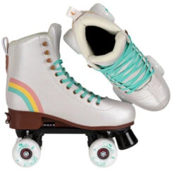 Chaya Bliss Adjustable Roller Skates - Vanilla 7 Chaya Bliss Adjustable Roller Skates - Vanilla -Skateboard Shop chaya bliss adjustable roller skates vanilla pair