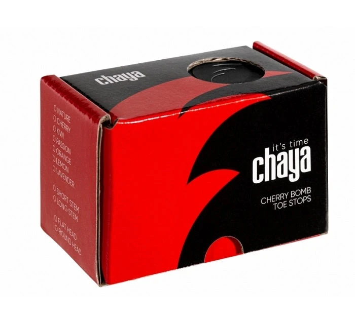 Chaya Cherry Bomb Red Toe Stops - Short Stem 4 Chaya Cherry Bomb Red Toe Stops - Short Stem - Image 2