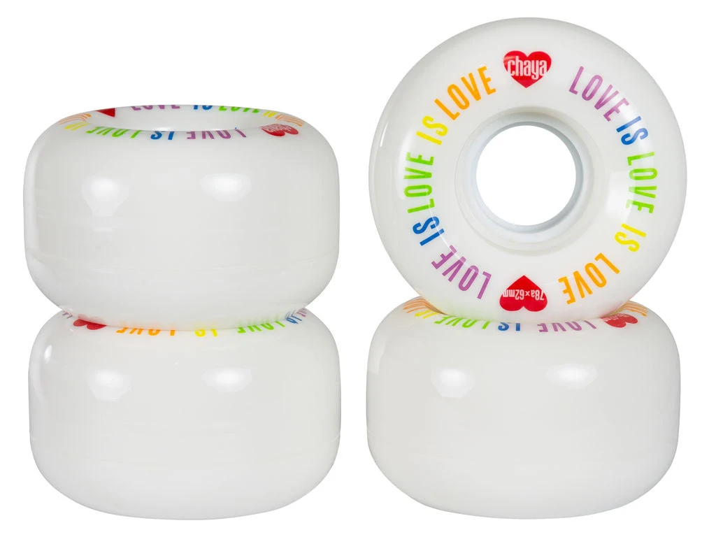 Chaya Love Is Love Wheels 62mm - Set Of 4 4 Chaya Love Is Love Wheels 62mm - Set Of 4 - Image 2