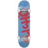 Cliche Handwritten Blue/Red Skateboard - 7.375" -Skateboard Shop cliche handwritten blue red skateboard