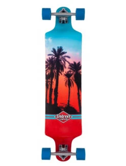 D Street Drop Down Hawaiian Longboard - 38"