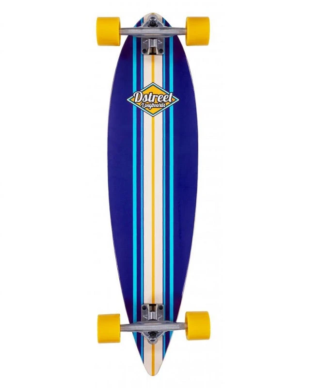 D Street Ocean Blue Pintail Longboard - 35" 3 D Street Ocean Blue Pintail Longboard - 35"