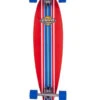 D Street Ocean Red Pintail Longboard - 35" -Skateboard Shop d street ocean red pintail longboard