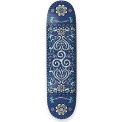 Drawing Boards Positive Patterns Spiral Skateboard Deck - 8.0"