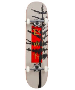 Enuff Evergreen Tree Grey Skateboard - 8.0"