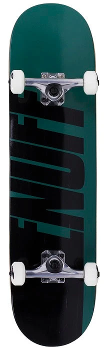 Enuff Half Stain Green Skateboard - 8.0"