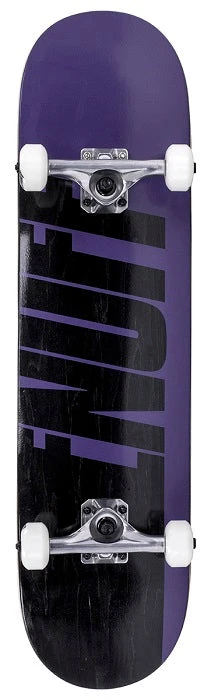 Enuff Half Stain Purple Skateboard - 8.0"