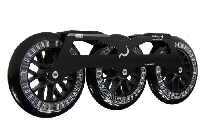 Ground Control Tri Skate Frame V2 125mm Complete Setup - Black 3 Ground Control Tri Skate Frame V2 125mm Complete Setup - Black