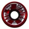 Air Waves Clear Red Wheels 65mm - Set Of 4