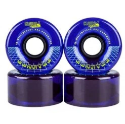 Clouds Quantum Blue Roller Skate Wheels 62mm - Set Of 4 -Skateboard Shop httpswww.slickwillies.co .ukmediacatalogproductclclu skw 0100 group