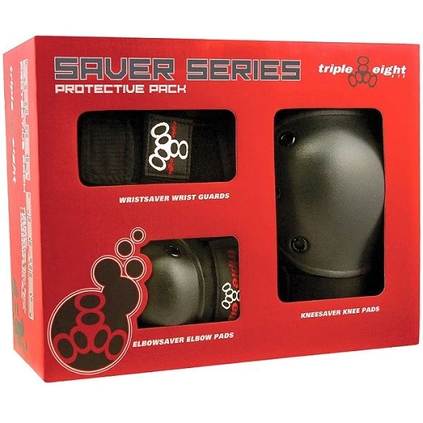 Triple 8 Saver Series Junior Triple Pad Set