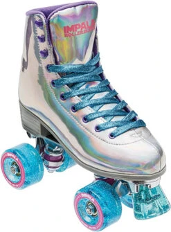 Impala Quad Roller Skates - Holographic