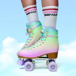 Impala Quad Roller Skates - Pastel Fade -Skateboard Shop impala quad roller skates pastel fade 2