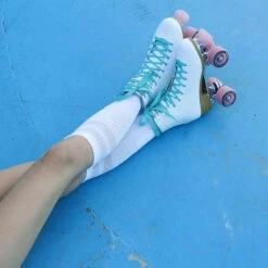 Impala Quad Roller Skates - White -Skateboard Shop impala quad roller skates white 3