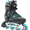 K2 Alexis 80 Alu Womens Inline Skates - Grey/Cyan -Skateboard Shop k2 alexis 80 alu womens inline skates grey cyan