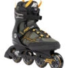 K2 FIT 80 Boa Inline Skates - Grey/Mustard -Skateboard Shop k2 fit 80 boa inline skates grey mustard